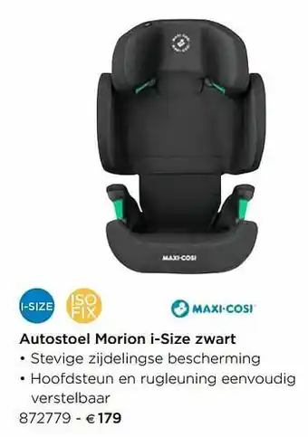 Dreambaby Autostoel morion i-size zwart aanbieding