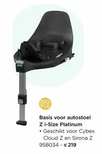 Dreambaby Basis voor autostoel z i-size platinum aanbieding