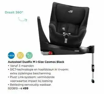 Dreambaby Autostoel dualfix m i-size cosmos black aanbieding