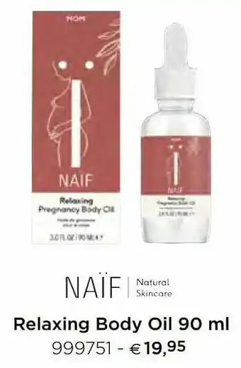 Relaxing body oil