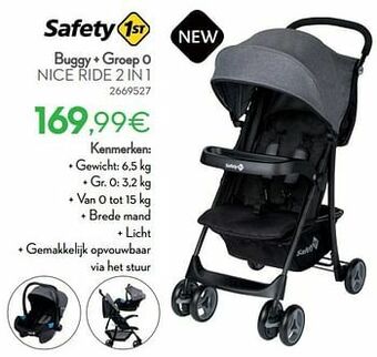 Cora Buggy + groep 0 nice ride 2 in 1 aanbieding
