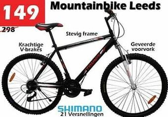 iTEK Mountainbike leeds aanbieding