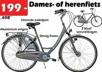 Dames- of herenfiets