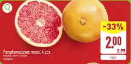 ALDI Pamplemousses roses aanbieding