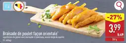ALDI Braisade de poulet façon orientale aanbieding