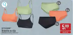 ALDI Up2fashion bralette ou slip aanbieding