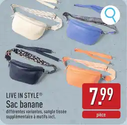 ALDI Live in style sac banane aanbieding