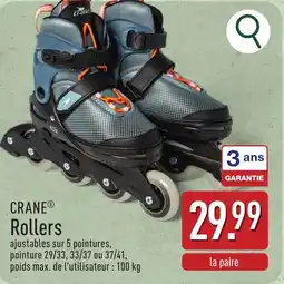 ALDI Crane rollers aanbieding