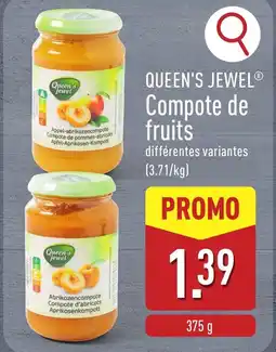 ALDI Queen's jewel compote de fruits aanbieding