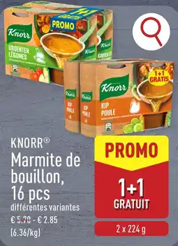 ALDI Knorr marmite de bouillon aanbieding