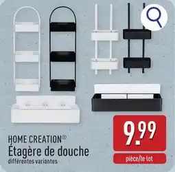 ALDI Home creation etagère de douche aanbieding