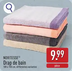 ALDI Novitesse drap de bain aanbieding