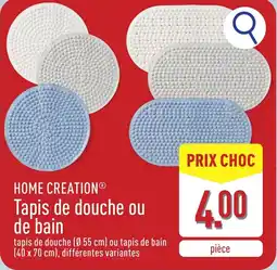ALDI Home creation tapis de douche ou de bain aanbieding