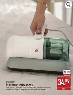 ALDI Ambiano aspirateur antiacariens aanbieding