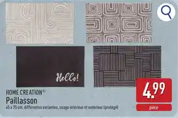 ALDI Home creation paillasson aanbieding