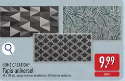 ALDI Home creation tapis universel aanbieding