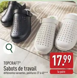 Topcraft sabots de travail