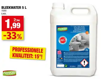 Hubo Forever products Bleekwater 5L aanbieding