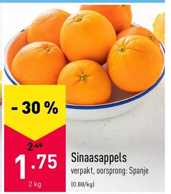 ALDI Sinaasappels 2kg aanbieding