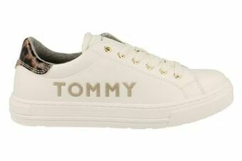 Berca Shoes Tommy Hilfiger Sneaker Laag Meisjes/dames Maat 35/40 - Wit aanbieding
