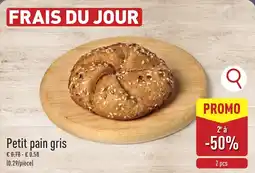 ALDI Petit pain gris aanbieding