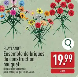 ALDI Playland ensemble de briques de construction bouquet aanbieding