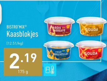 Bistro'Mix Kaasblokjes 175g