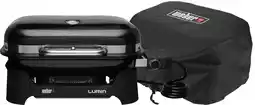 Coolblue Weber Lumin Compact Black + Weber Lumin Premium Hoes aanbieding