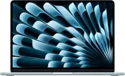 Coolblue Apple MacBook Air 13 Pouces (2025) M4 (CPU 10 Cœurs/GPU 10 Cœurs) 24 Go/512 Go Bleu Ciel AZERTY aanbieding