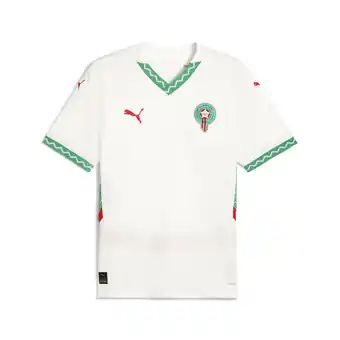 Decathlon Marokko 2025 uitshirt voor heren PUMA White Fast Green Red aanbieding