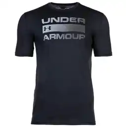 Decathlon T-shirt Under Armour Team Issue Wordmark SS, Zwart, Mannen aanbieding