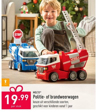 Molto Politie- of Brandweerwagen