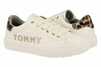 Berca Shoes Tommy Hilfiger Sneaker Laag Meisjes Maat 30/34 - Wit aanbieding