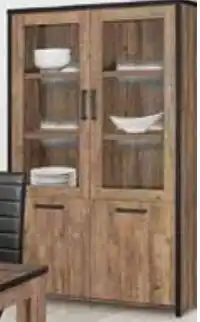 Budget Meubelen Glaskast aanbieding