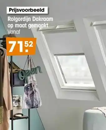 Kwantum Rolgordijn dakraam op maat gemaakt aanbieding