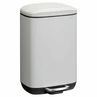 Kwantum Pedaalemmer Lux 5 Liter Lichtgrijs aanbieding
