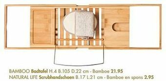 Casa Bamboo badtafel aanbieding