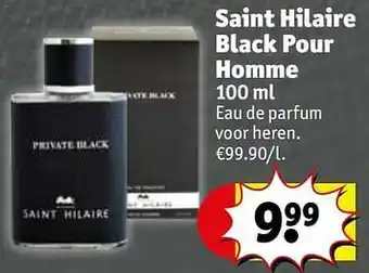 Kruidvat Saint hilaire black pour homme edp aanbieding