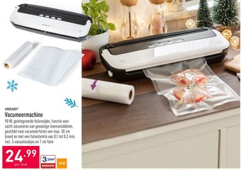 ALDI Ambiano Vacumeermachine aanbieding