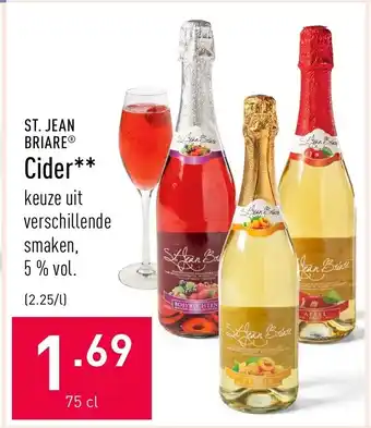 St. Jean Briare Cider 750ml