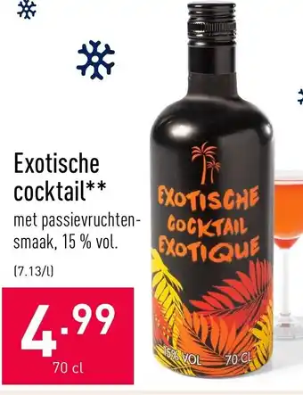 ALDI Exotische cocktail 700ml aanbieding