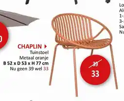 Weba CHAPLIN aanbieding