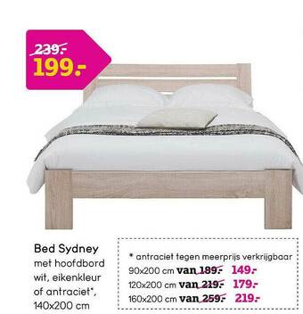 Leen Bakker Bed Sydney aanbieding