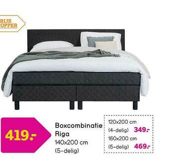 Leen Bakker Boxcombinatie Riga aanbieding