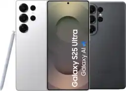 Coolblue Samsung Galaxy S25 Ultra 1TB Wit 5G + Samsung Kindsuit Back Cover Zwart aanbieding