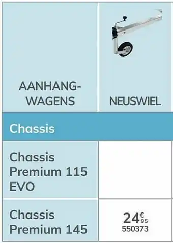 Auto5 Neuswiel chassis premium 145 aanbieding
