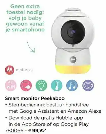 Motorola smart monitor peekaboo