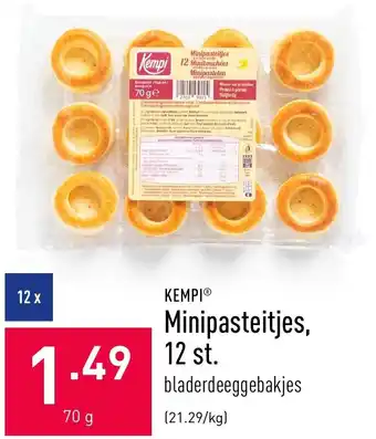 Kempi Minipasteitjes 70g