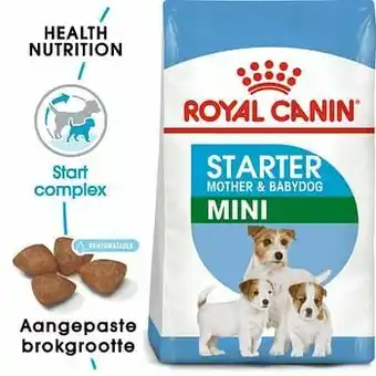 Zooplus 8,5kg Mini Starter Mother & Babydog Royal Canin Size Hondenvoer aanbieding