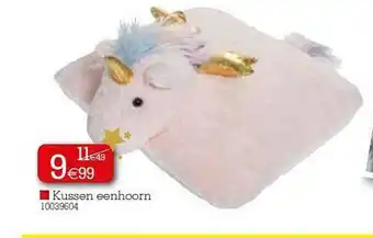 Yess Kussen Eenhorn aanbieding
